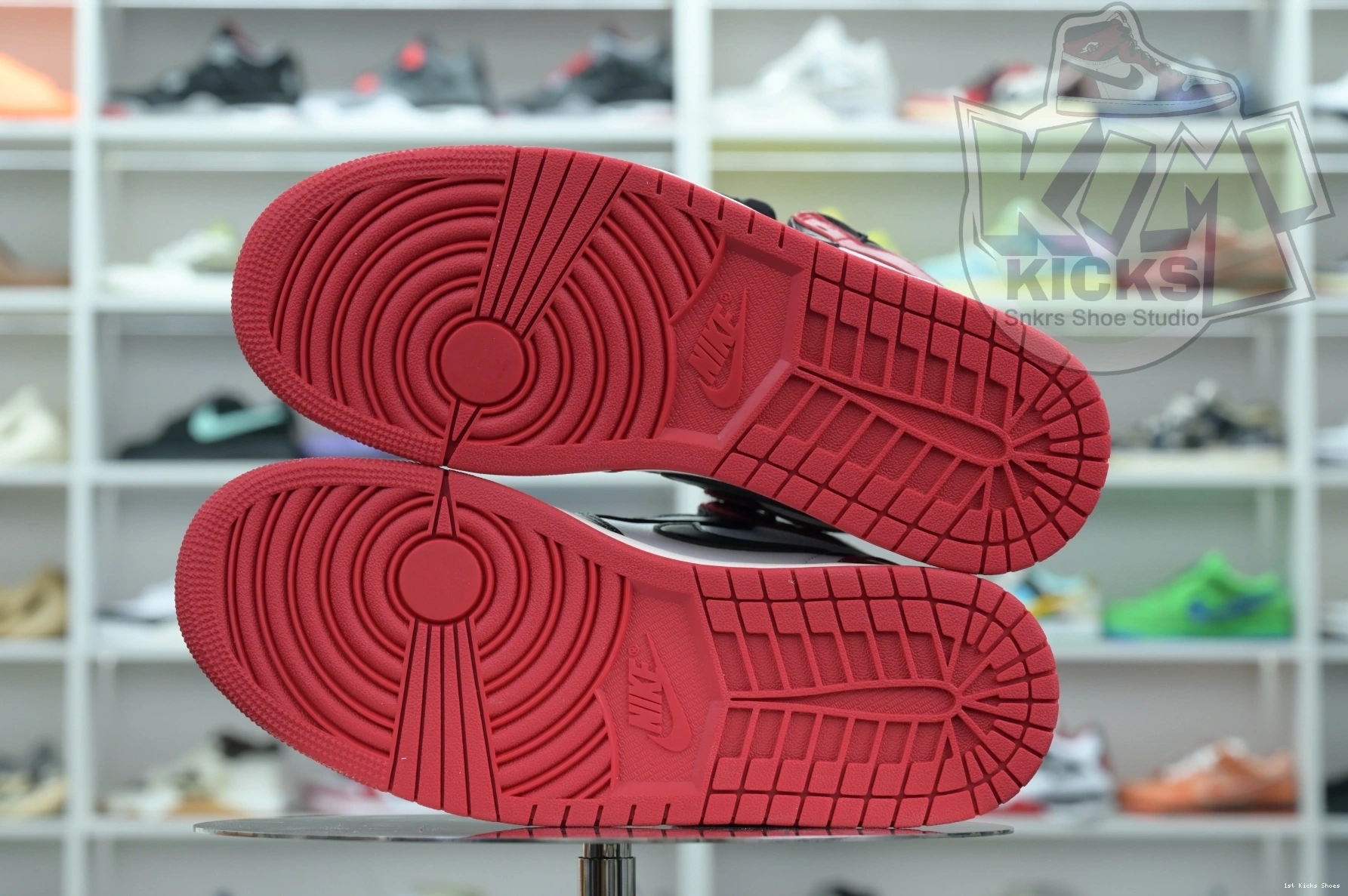 1st Kicks Shoes Air Kimikick Toe Jordan Reimagined” Jordan 1High 1850 SmartChoice OG“Black 1123